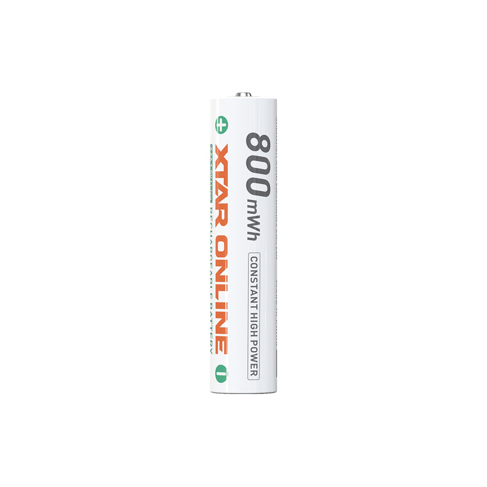 XTAR 1.5V AAA 800mWh Rechargeable Li-ion Battery