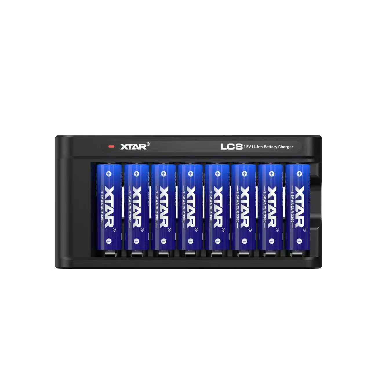 XTAR 1.5V AA CLR 3300 Rechargeable Li-ion battery