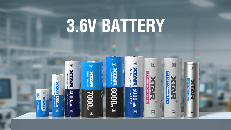 Charger for 3.6V Li-ion &1.2V NIMH Batteries