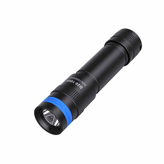 XTAR D20 1000 Lumens Underwater 50m Mini Diving Flashlight