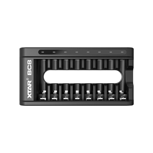XTAR BC8 USB-C 18W 1.5V and 1.2V AA & AAA Battery Charger