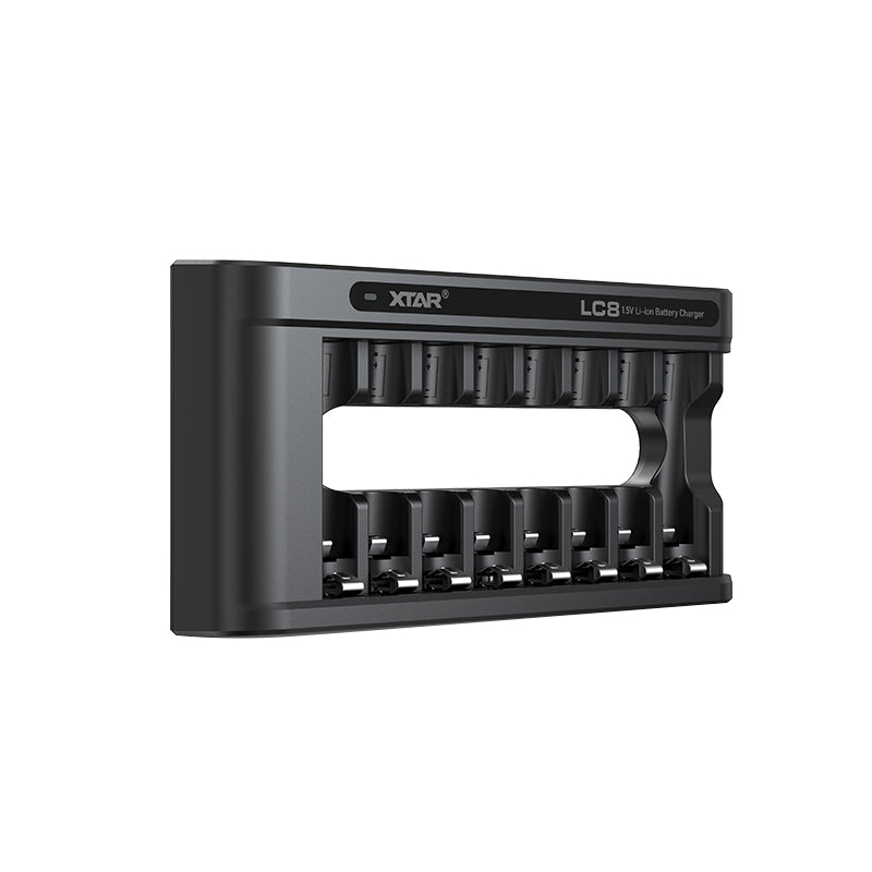 XTAR LC8 charger for 1.5V AA AAA lithium battery with Low-Voltage Indication