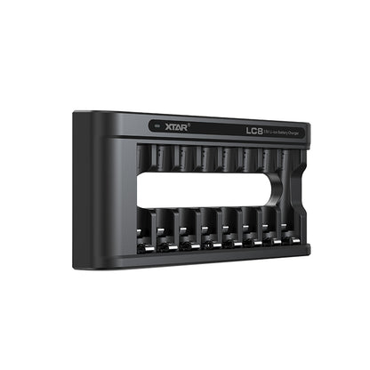 XTAR LC8 charger for 1.5V AA AAA lithium battery with Low-Voltage Indication