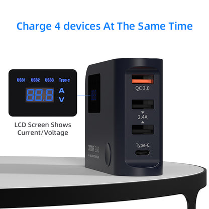 XTAR EU4S 45W 4-USB Charging Station