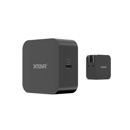 XTAR Wall Adapter - USB-C PD 45W adapter with CN/US/EU/AU/UK/KR socket