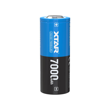 XTAR 26650 10A 7000mAh High Capacity Protected Li-ion Battery for Flashlight