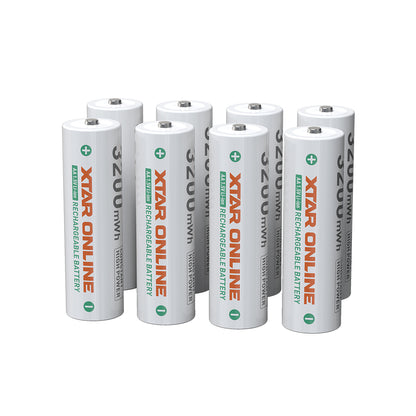 XTAR 1.5V AA 3200mWh Rechargeable Li-ion Battery