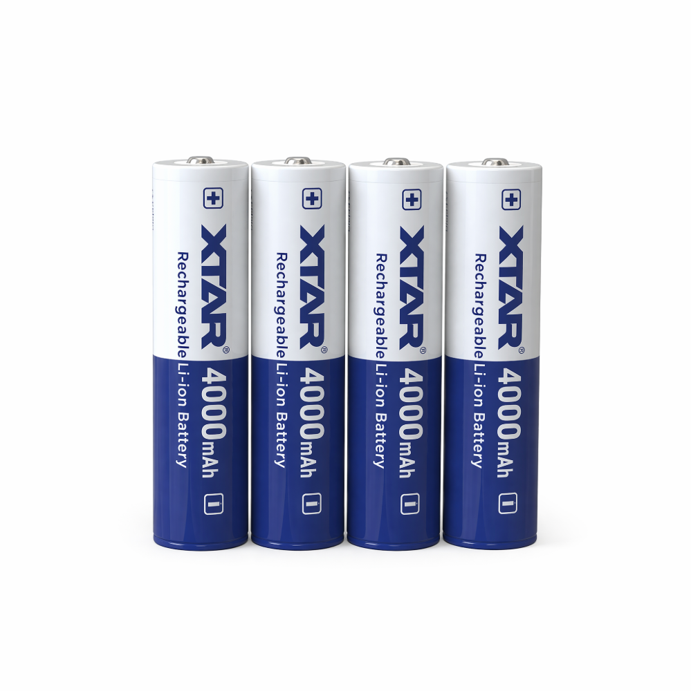 XTAR High Capacity 3.6V 18650 4000mAh 10A Protected Lithium ion Battery