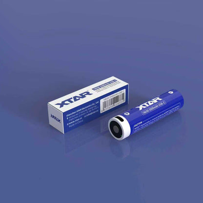 XTAR 3.6V 18650 3500mAh USB-C 10A Li-ion Rechargeable Li-ion Battery