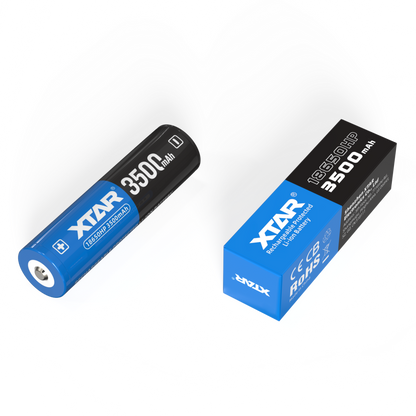 XTAR 3.6V 18650HP 3500mAh 15A Li-ion Rechargeable Protected Li-ion Battery