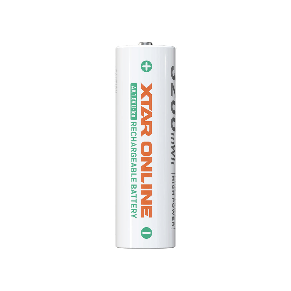 XTAR 1.5V AA 3200mWh Rechargeable Li-ion Battery