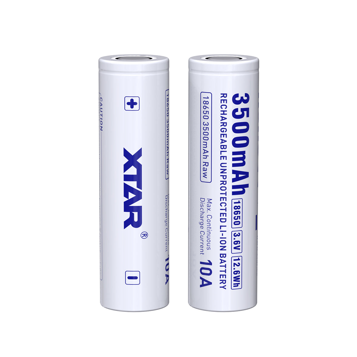 XTAR 3.6V 18650 3500mAh Raw 10A Li-ion Battery Cell