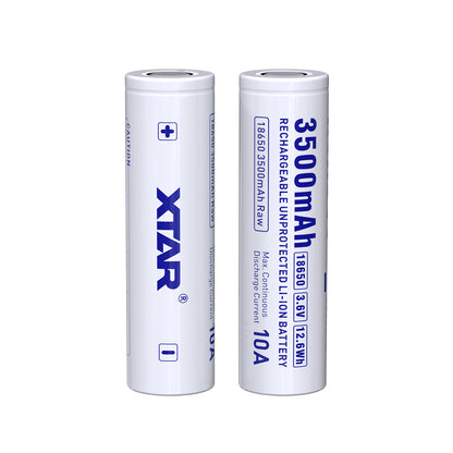 XTAR 3.6V 18650 3500mAh Raw 10A Li-ion Battery Cell
