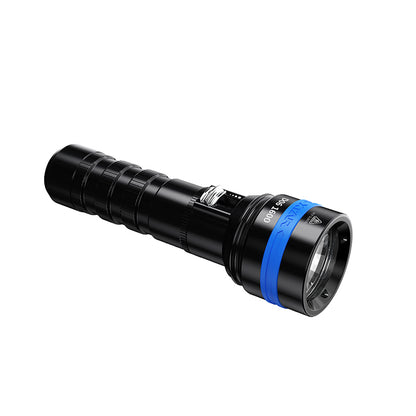 XTAR D06 1600 Lumen Scuba Diving Light,Underwater 100m LED Submarine Flashlight with Magnetic Slide Switch, IPX8 Waterproof Night Dive Torch