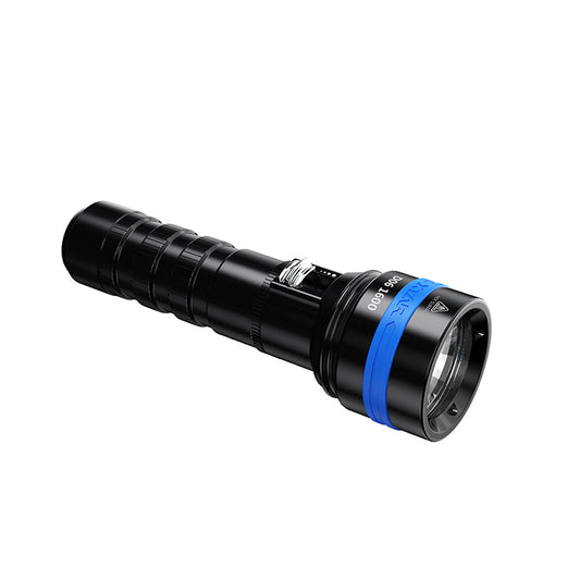 XTAR D06 1600 Lumen Scuba Diving Light,Underwater 100m LED Submarine Flashlight with Magnetic Slide Switch, IPX8 Waterproof Night Dive Torch