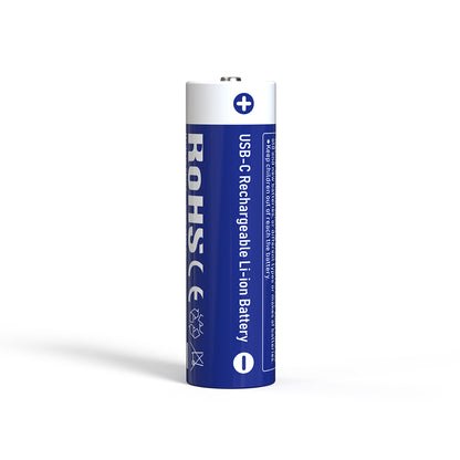 XTAR 1.5V AA LR 2000mAh USB-C Rechargeable Li-ion Battery