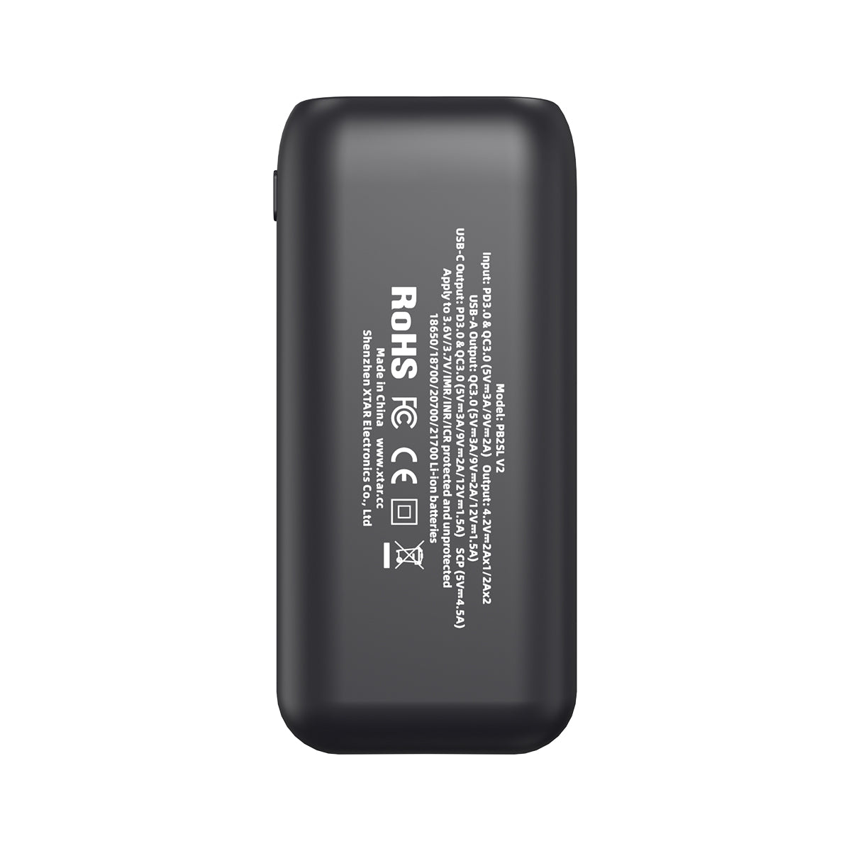XTAR NEW UPGRADED PB2SL V2 18650 18700 20700 21700 Battery Charger