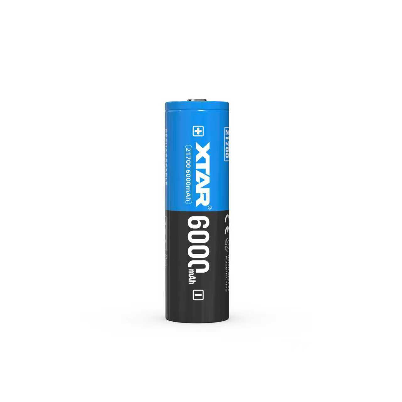 21700 6000mAh Lithium ion Battery Flashlight