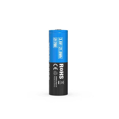 XTAR 21700 6000mAh 10A Lithium ion Battery for Flashlight