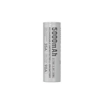 XTAR 3.6V 21700HP 5000mAh Raw 35A Li-ion Battery Cell
