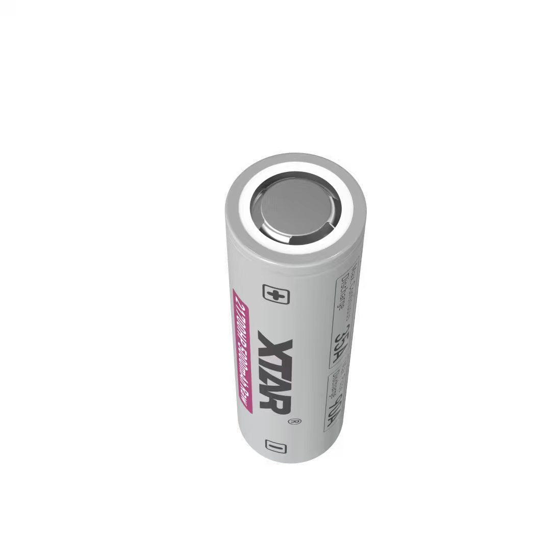 XTAR 3.6V 21700HP 5000mAh Raw 35A Li-ion Battery Cell