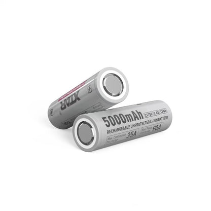 XTAR 3.6V 21700HP 5000mAh Raw 35A Li-ion Battery Cell