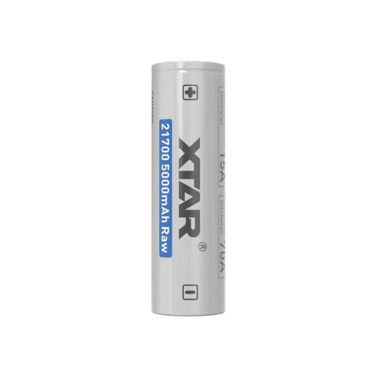 XTAR 3.6V 21700 5000mAh Raw 15A Li-ion Battery Cell