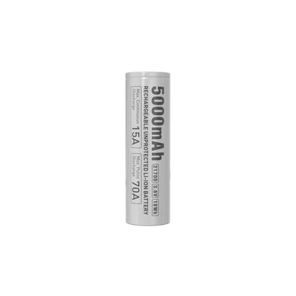 XTAR 3.6V 21700 5000mAh Raw 15A Li-ion Battery Cell