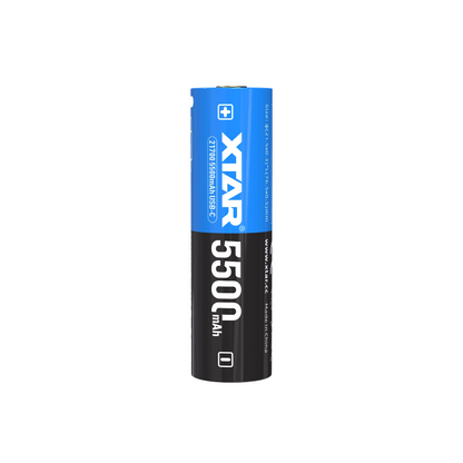 XTAR 3.6V 21700 5500mAh USB-C Rechargeable Protected Li-ion Battery