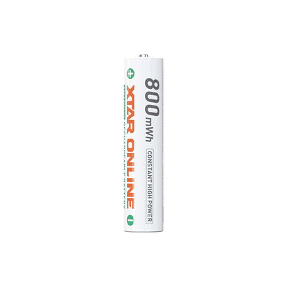 XTAR 1.5V AAA 800mWh Rechargeable Li-ion Battery