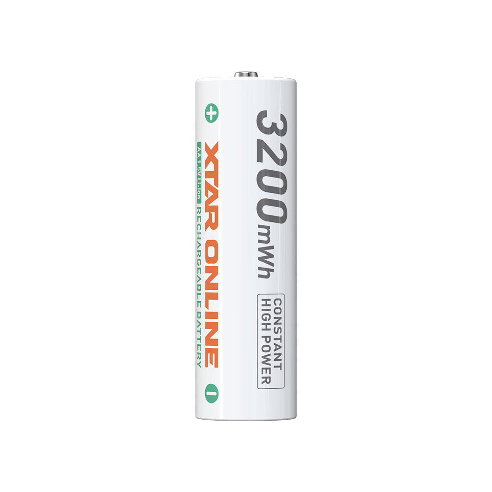 XTAR 1.5V AA 3200mWh Rechargeable Li-ion Battery