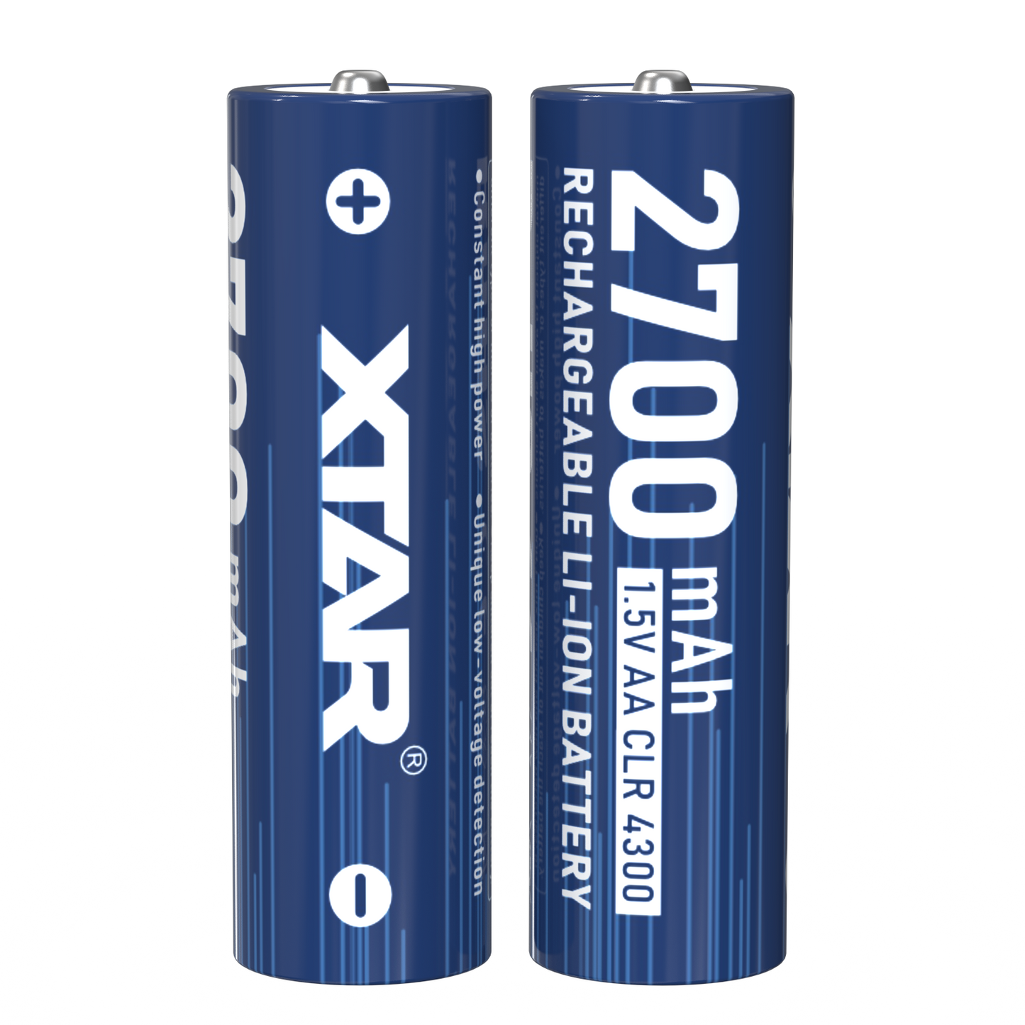 XTAR 1.5V AA CLR 4300 Rechargeable Li-ion battery
