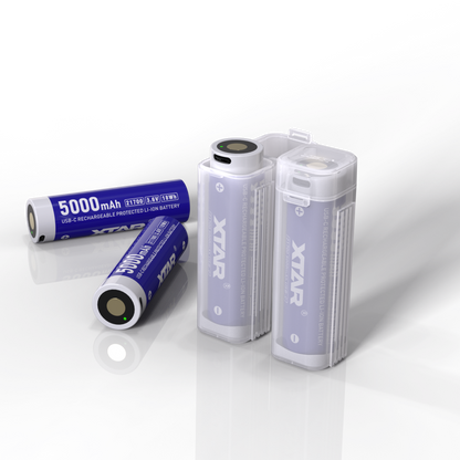 21700 Single-Slot Battery Case
