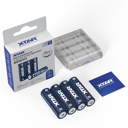 XTAR 1.5V AA CLR 4300 Rechargeable Li-ion battery
