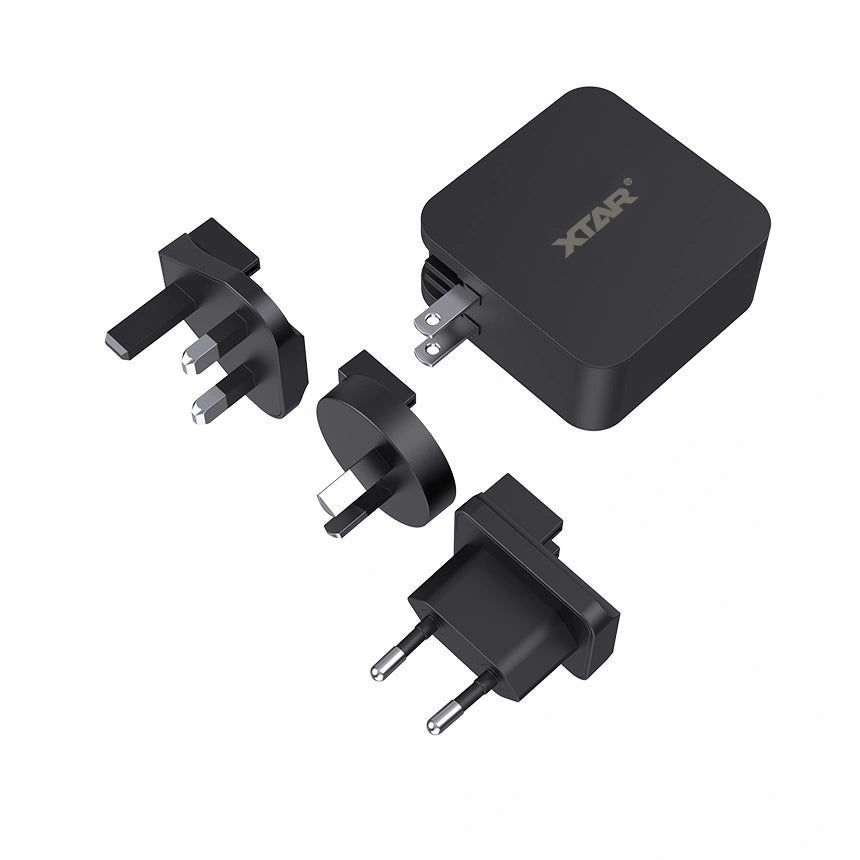 XTAR Wall Adapter - USB-C PD 45W adapter with CN/US/EU/AU/UK/KR socket