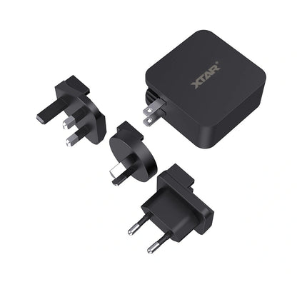 XTAR Wall Adapter - USB-C PD 45W adapter with CN/US/EU/AU/UK/KR socket
