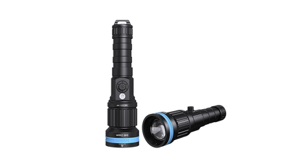 XTAR D40 ZOOM 1600 lumens Adjustable Beam Dive Light