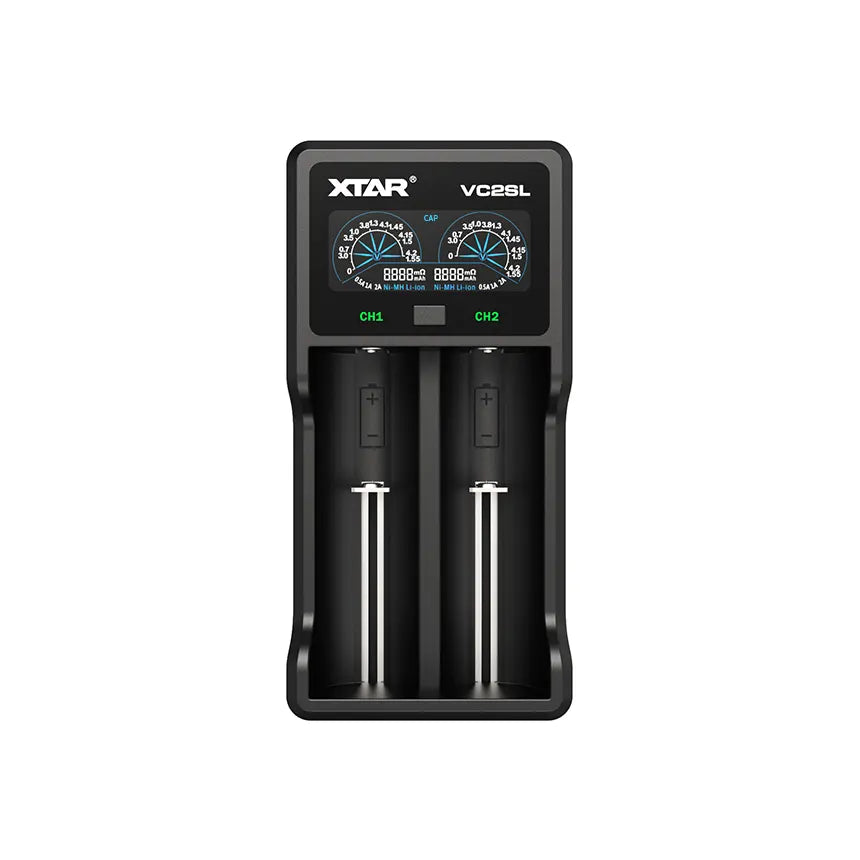 VC2SL Upgraded USB C Li ion NIMH Battery Charger