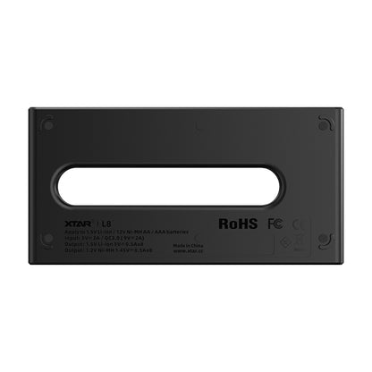 XTAR L8 Charger for Li-ion and NIMH AA/AAA Batteries