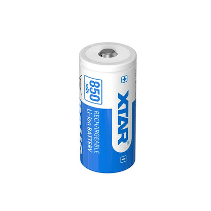 XTAR 2.5A 16340 850mAh Protected Rechargeable Li-ion Battery for IR viewers Flashlight torch Digital camera Laser Rangefinders Thermal imaging night vision