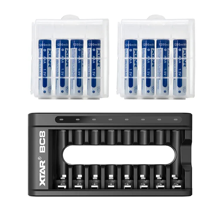 XTAR 1.5V AAA 1200mWh rechargeable Li-ion Battery