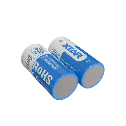 XTAR 2.5A 16340 850mAh Protected Rechargeable Li-ion Battery for IR viewers Flashlight torch Digital camera Laser Rangefinders Thermal imaging night vision