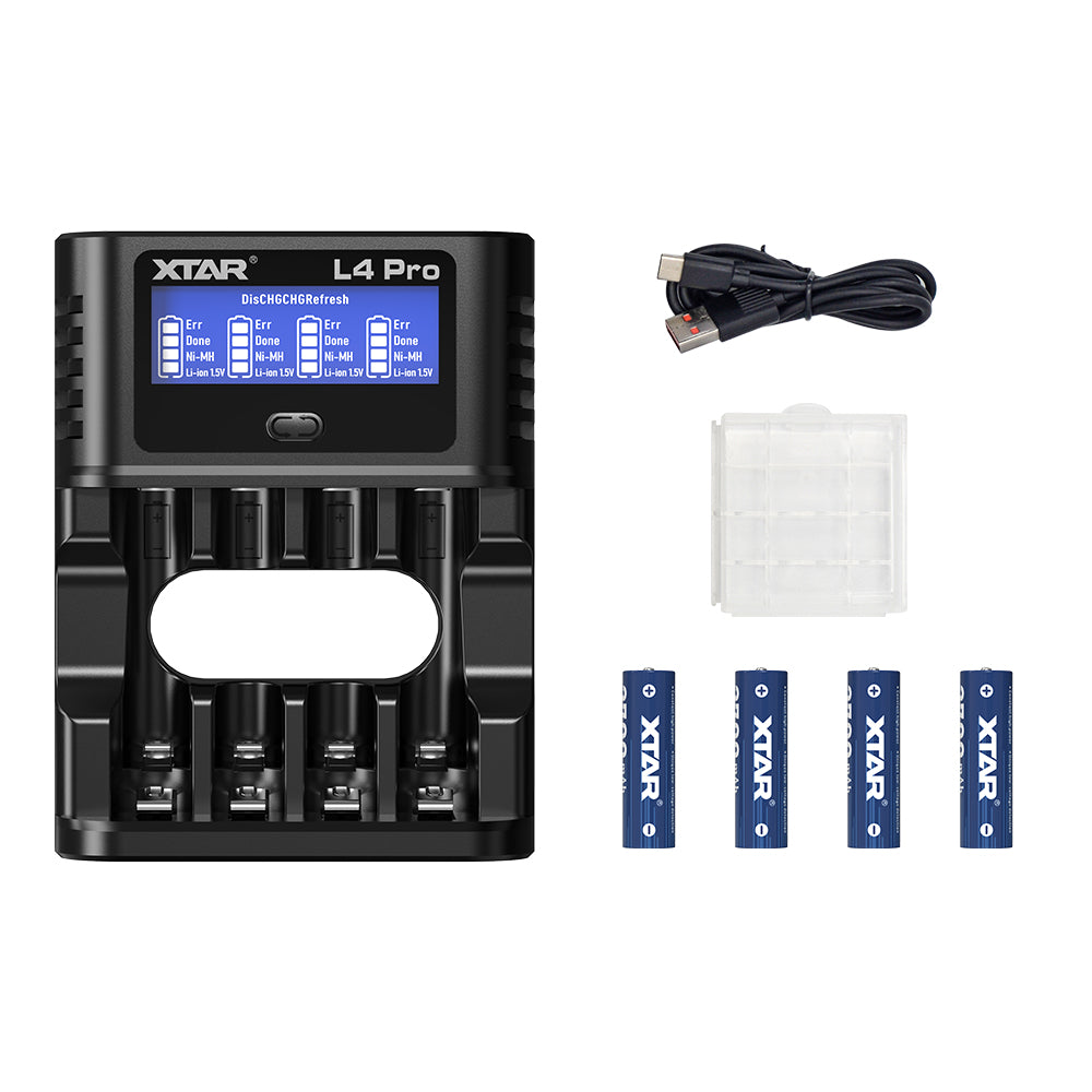 XTAR 1.5V AA CLR 4300 Rechargeable Li-ion battery