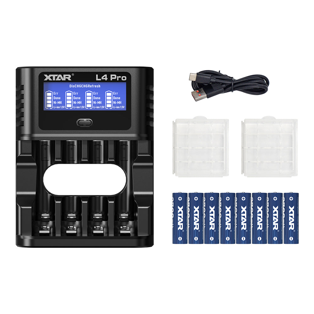 XTAR 1.5V AA CLR 4300 Rechargeable Li-ion battery