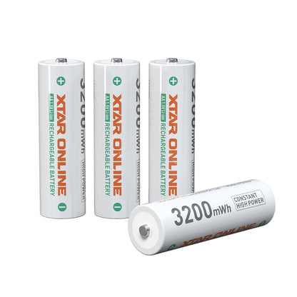XTAR 1.5V AA 3200mWh Rechargeable Li-ion Battery