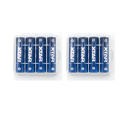 XTAR 4150mWh/2500mAh 1.5V AA Lithium Battery with Low Voltage Indicator