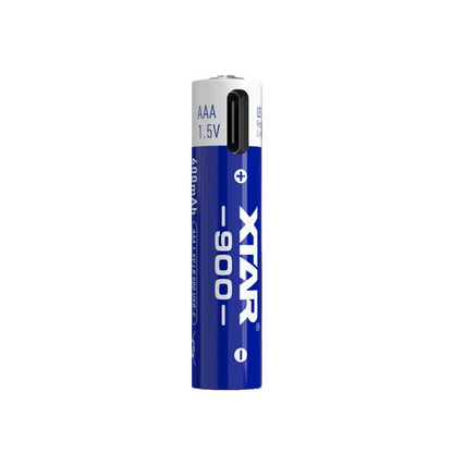 XTAR 1.5V AAA LR 900 USB-C Rechargeable Li-ion Battery
