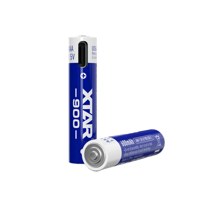 XTAR 1.5V AAA LR 900 USB-C Rechargeable Li-ion Battery