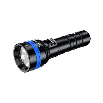 XTAR D06 1600 Lumen Scuba Diving Light,Underwater 100m LED Submarine Flashlight with Magnetic Slide Switch, IPX8 Waterproof Night Dive Torch