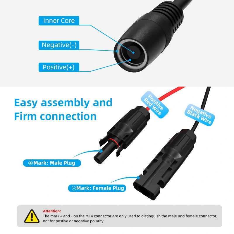 Solar Connector DC7909 female to XTAR-MC*4